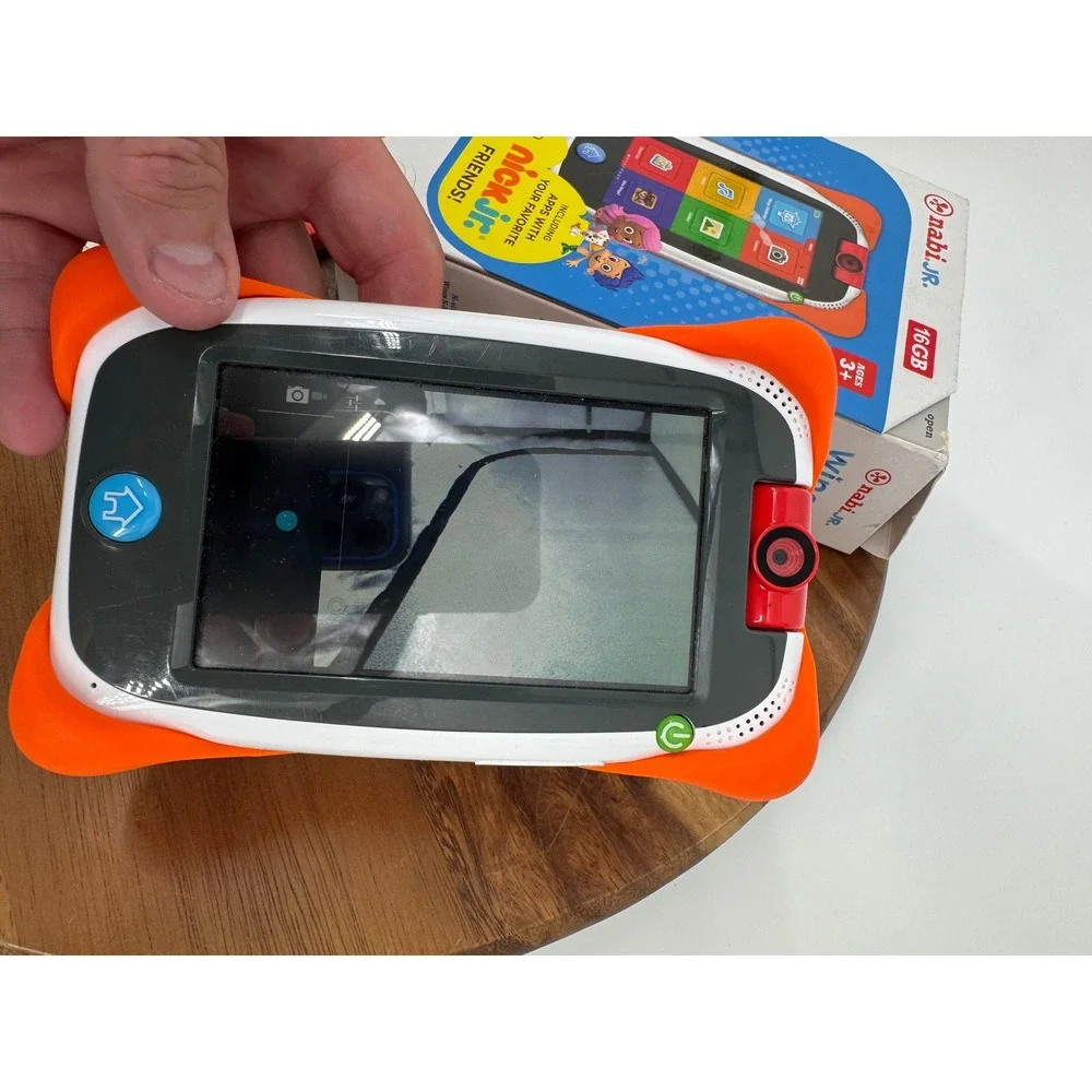 Nabi Jr Tablet Kids 16GB Orange Nick Jr Edition Educational Learning NABJR-NV5B